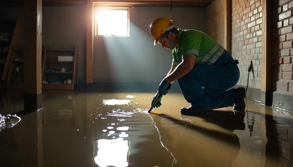 Professional water damage restoration services in West Point, GA